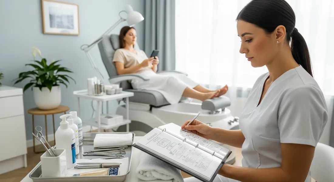 Hygieneplan Fußpflege: Kostenlose Vorlage für Ihren Salon