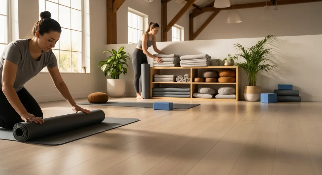 Dein Yogastudio einrichten – so schaffst du den perfekten Wohlfühlraum