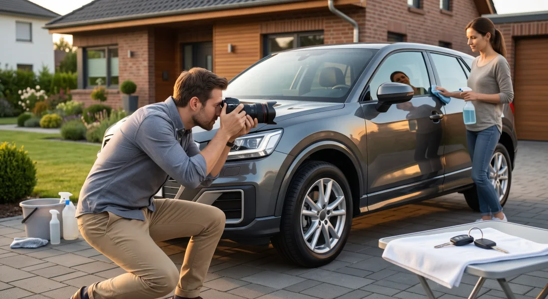 Autofotos für Verkaufsanzeige: So überzeugst Du Käufer auf den ersten Blick